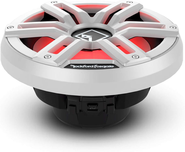 Rockford Fosgate Color Optix M2D4-10S - 25 cm Passiv Subwoofer mit 1600 Watt (RMS: 400 Watt) - weiss