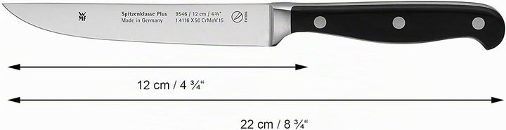 WMF Spitzenklasse Plus Steakmesser 22 cm, Made in Germany, Messer geschmiedet, Performance Cut, Spez