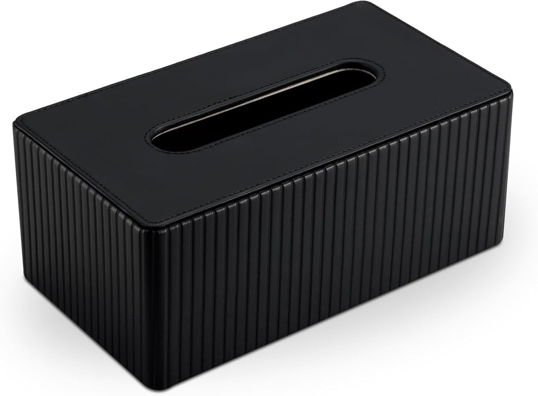 KINGFOM Kosmetiktücherbox Taschentuchbox, Rechteckige Tissue Box Tücherbox für Wohnzimmer, Badezimme