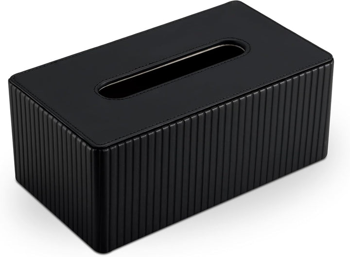 KINGFOM Kosmetiktücherbox Taschentuchbox, Rechteckige Tissue Box Tücherbox für Wohnzimmer, Badezimme