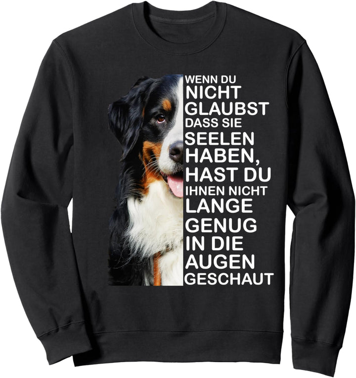 Berner Sennenhund Hunde Hunderasse Geschenk Lustig Sweatshirt