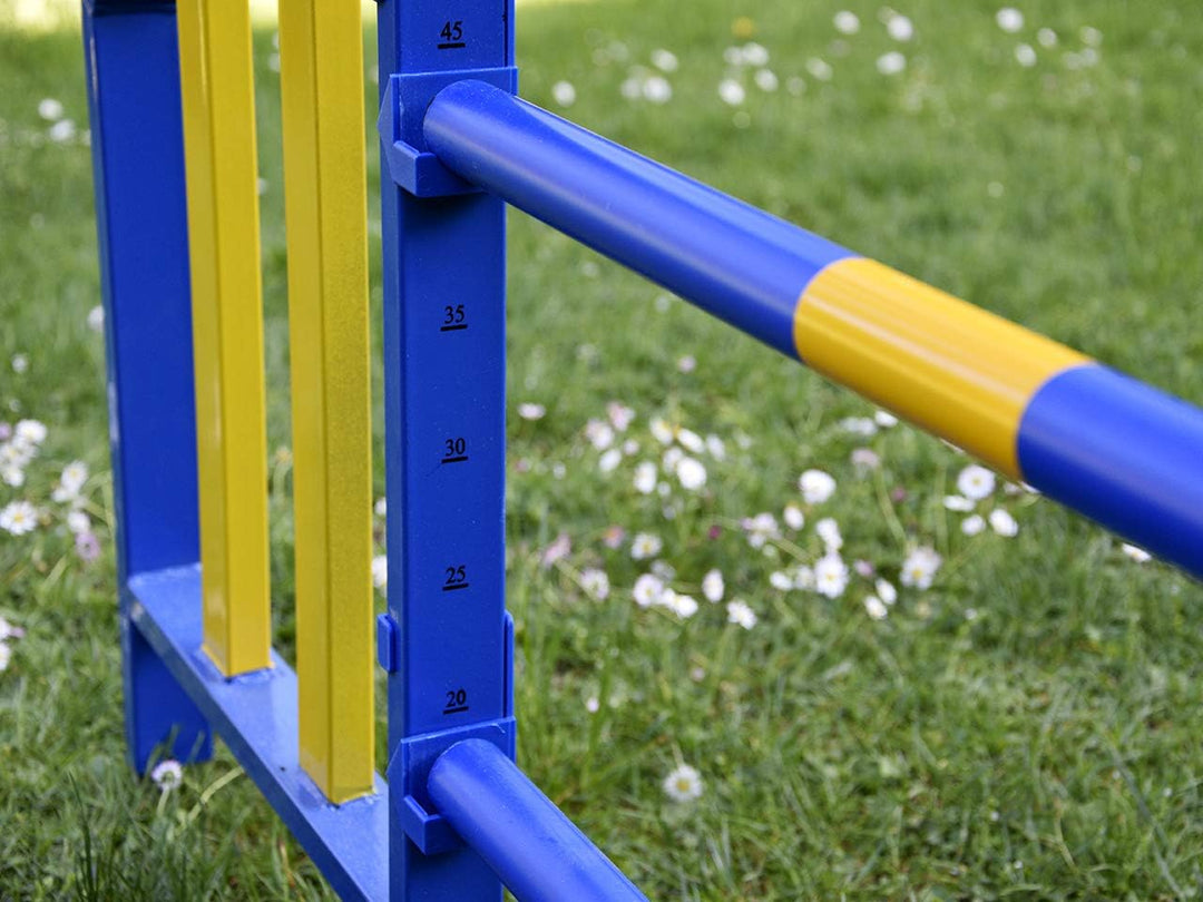 PROCYON Agility Hürde für Hunde Profi-Training-Set FCI konform Hürden Hundeport