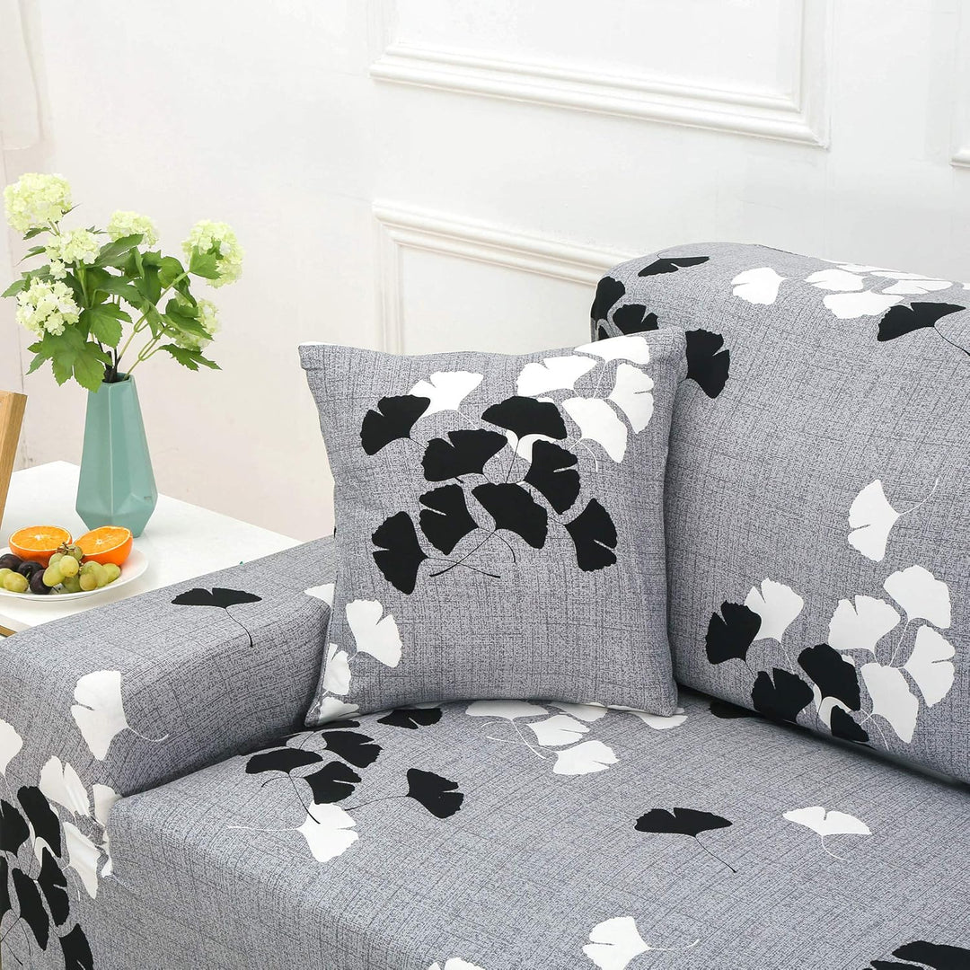 Sofabezüge, Moderne Elastischer Sofabezug Stretch 1/2/3/4 Sitzer Couchbezug Antirutsch Blumendruck S