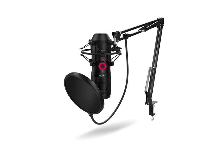 KROM Set Streaming-Mikrofone KAPSULE -NXKROMKPSL- Mikrofone unidirektional, 2 Kondensator, 3,5-mm-Au