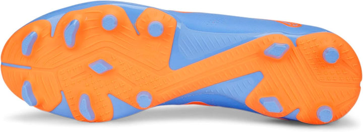 PUMA Herren Future Play Fg/Ag Fussballschuh, 40 EU Blue Glimmer Puma White Ultra Orange