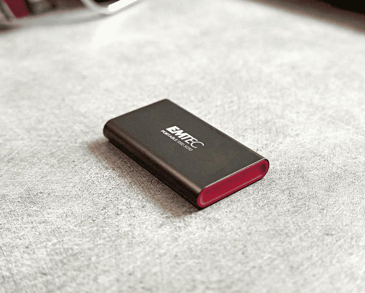Emtec Externe SSD-Festplatte X210 Elite 512 GB – abwärtskompatibel mit USB 3.2 Gen1 und 2.0 – 3D NAN