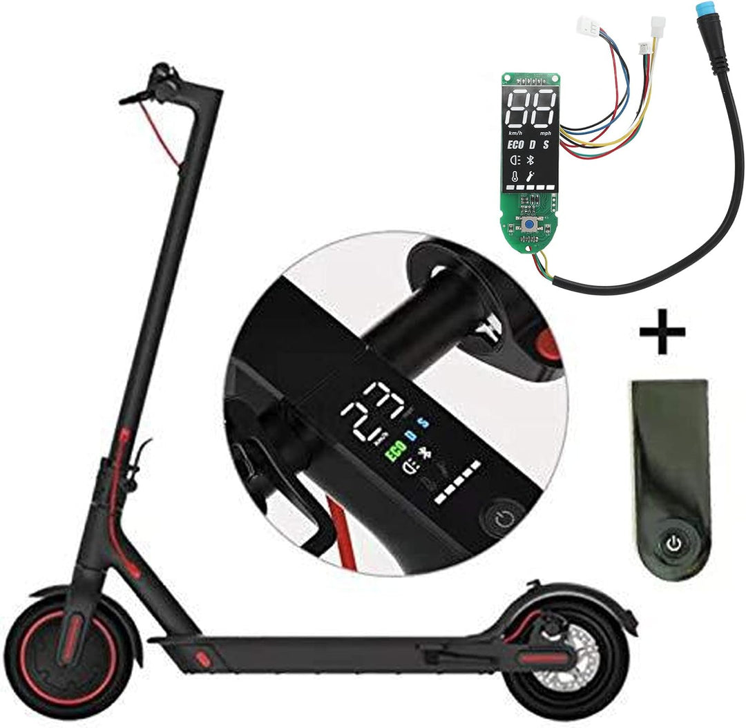 BuyWeek Elektroroller Dashboard mit Abdeckung für Xiaomi MIJIA M365/M365 Pro, E-Roller Armaturenbret