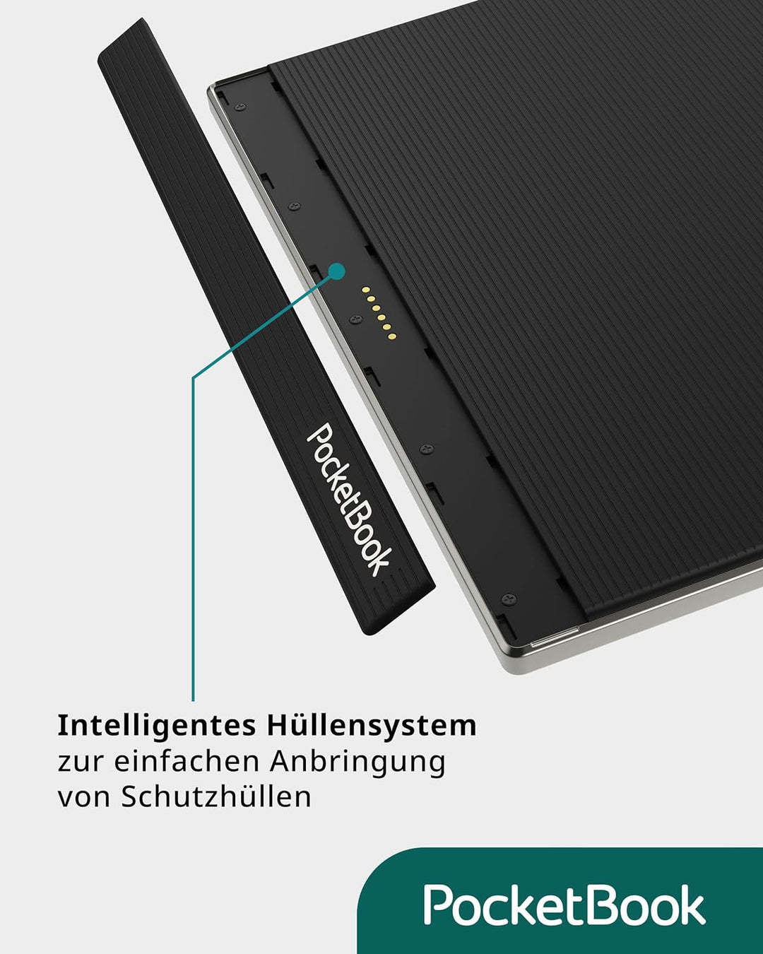 PocketBook e-Book Reader InkPad 4 (deutsche Version) 32 GB Speicher, 19,8 cm (7,8 Zoll) E-Ink Carta