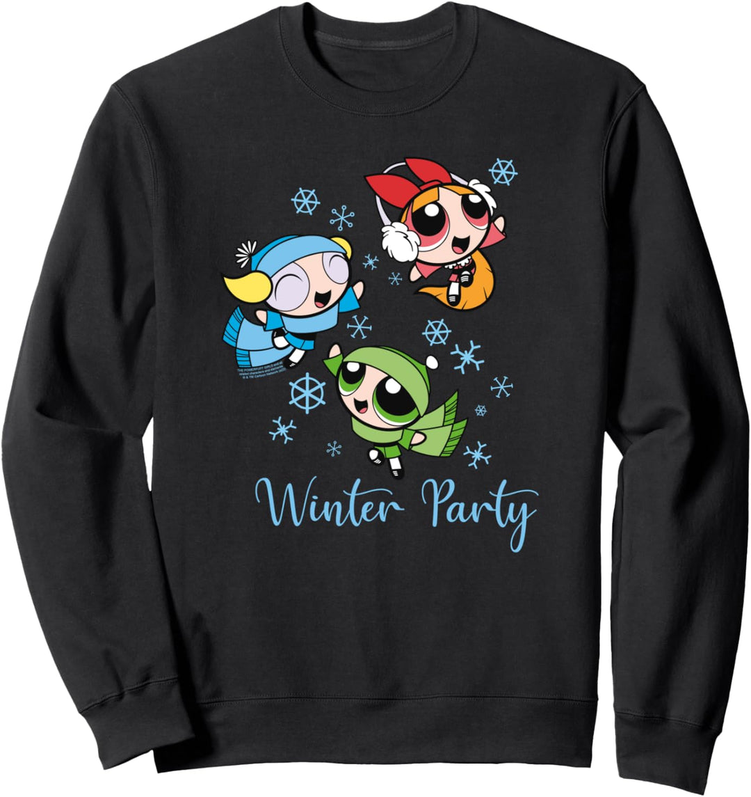 Cartoon Network The Powerpuff Girls Winter Party Sweatshirt