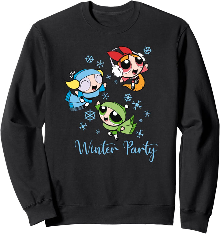 Cartoon Network The Powerpuff Girls Winter Party Sweatshirt