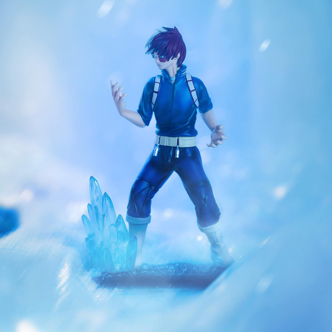 SFC Super Figure Collection - My Hero Academia - Figurine - Shoto Todoroki 17 cm, Blau