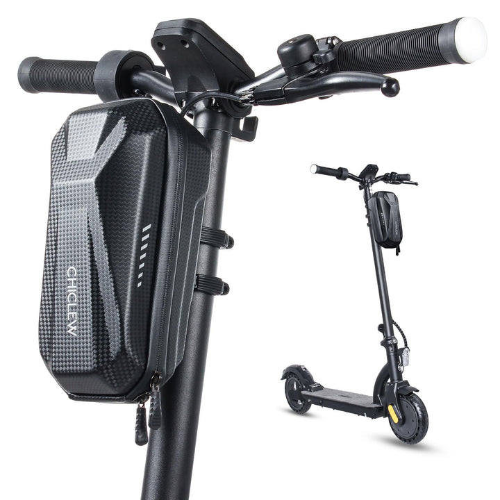 CHICLEW E Scooter Tasche für Roller, E Roller Tasche Schnellverschluss mit 2L Grosse Kapazität, Lenk