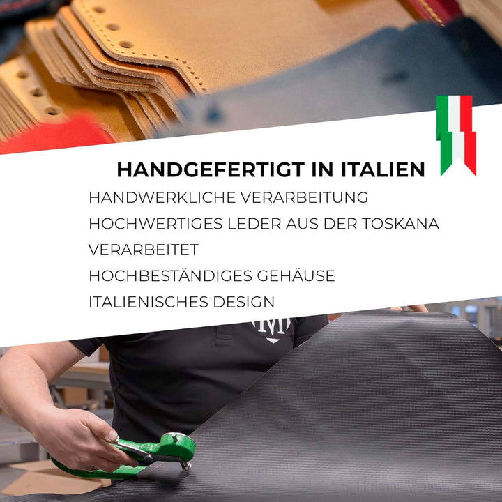 Mondraghi Miniwallet aus echtem Leder Leicht und handlich. Schlanker Geldbeutel für Kreditkarten, Ba