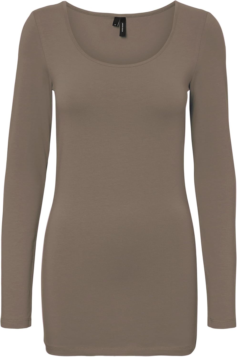 Vero Moda Female Top VMMAXI 2-Pack T-Shirt XS 2er Pack (1x Walnut/1x Pumice Stone), XS 2er Pack (1x