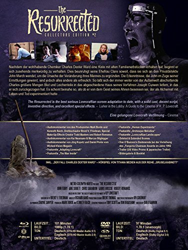 The Resurrected [Blu-ray] [Collector's Edition], Blu-ray
