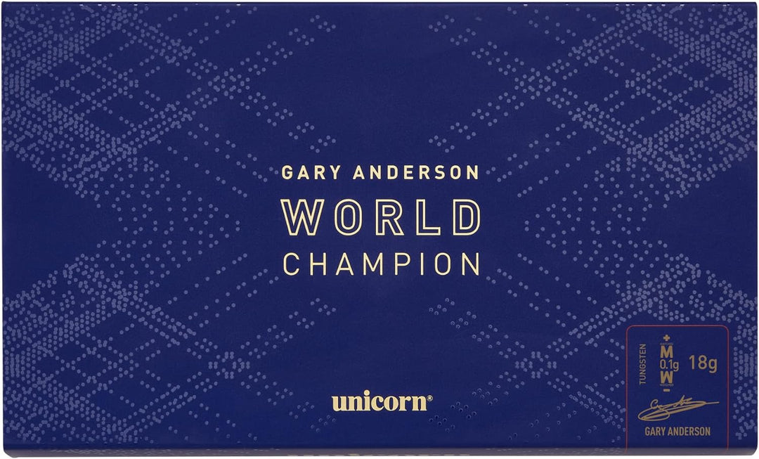 Unicorn Weltmeister Natur Darts 18 g blau, 18 g blau