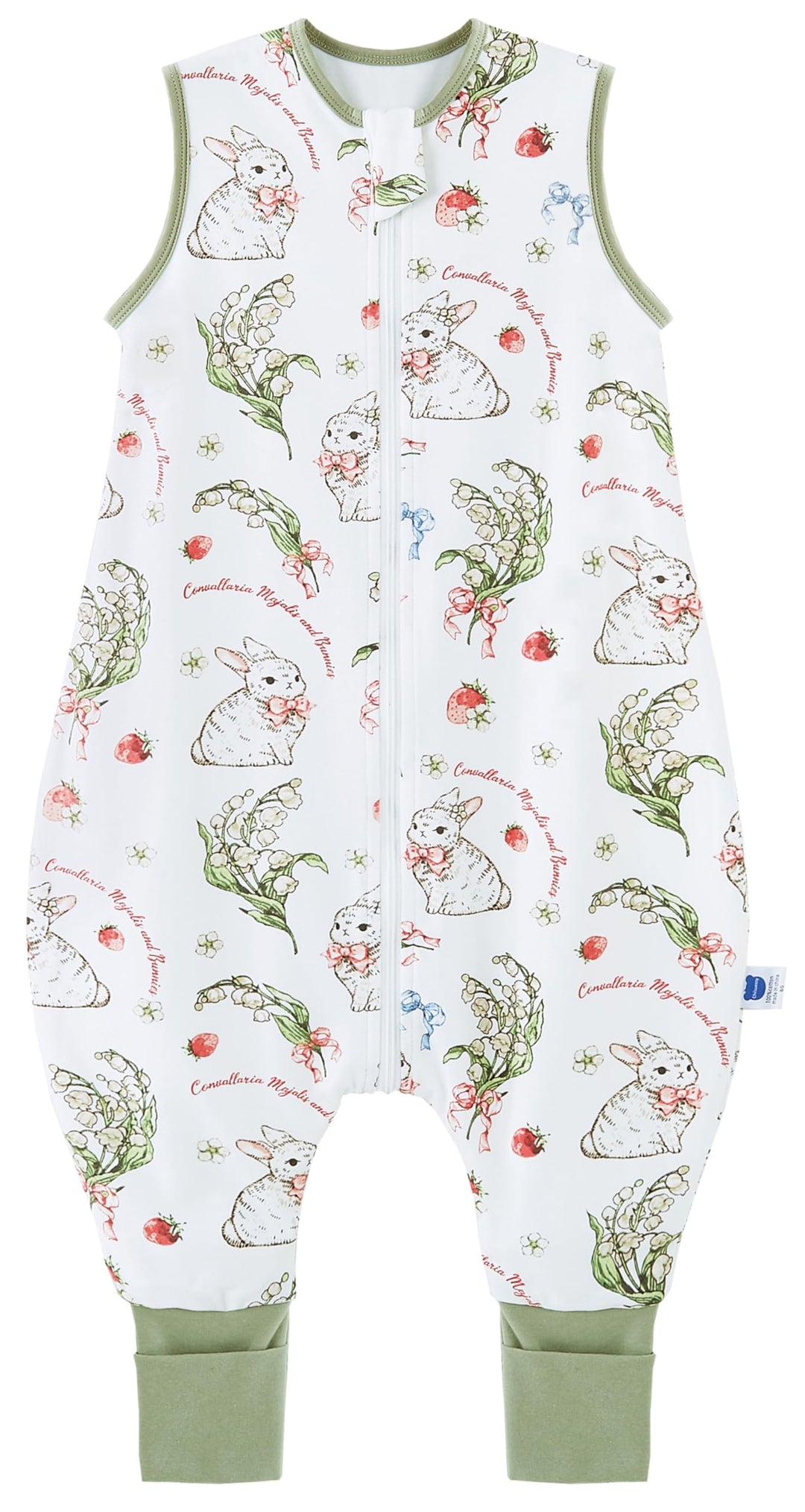 Chilsuessy Baby Schlafsack mit Beinen 1.5 Tog Schlafsack 100% Baumwolle Ganzjahres Schlafsack mit Fü