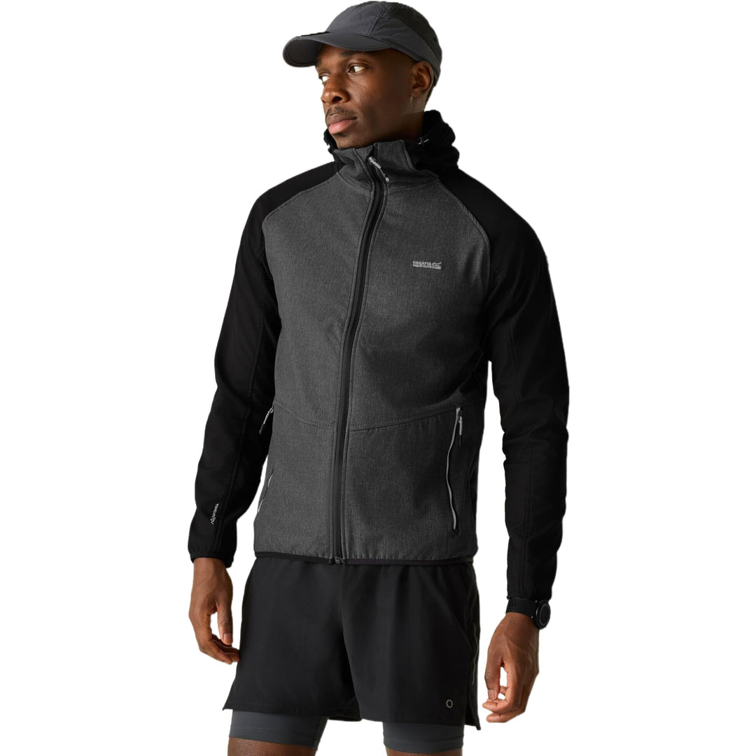 Regatta Herren Arec Iii Jacket S Ash Marl/Black, S Ash Marl/Black