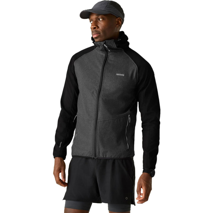 Regatta Herren Arec Iii Jacket S Ash Marl/Black, S Ash Marl/Black