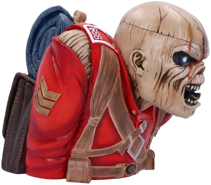 Nemesis Now Iron Maiden The Trooper Büste Box 26,5 cm, rot, 26.5cm
