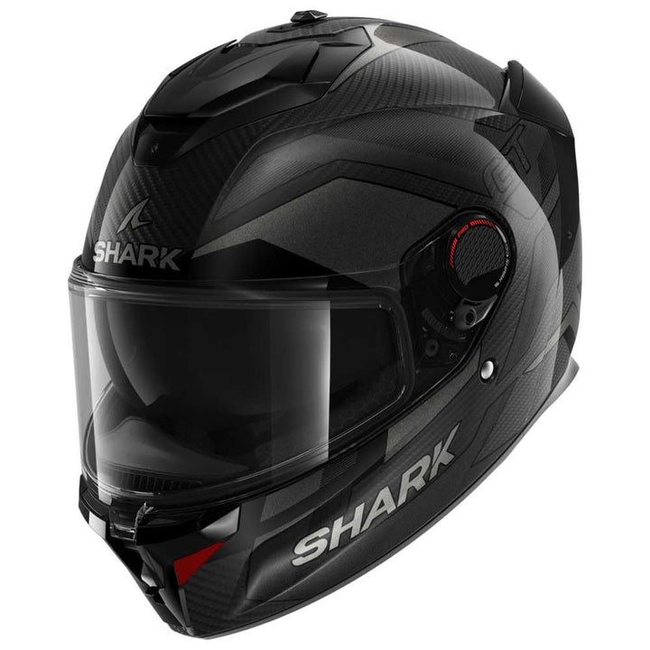 Shark Spartan GT Pro Ritmo Carbon Carbon Anthracite Chrom DAU Full Face Helmet, L
