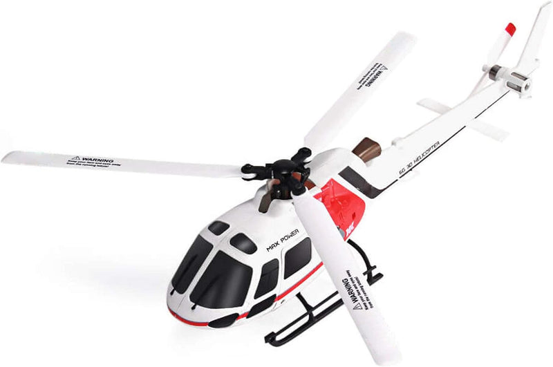 Amewi AS350 RC Hubschrauber RtF 700er, Rot/Weiss