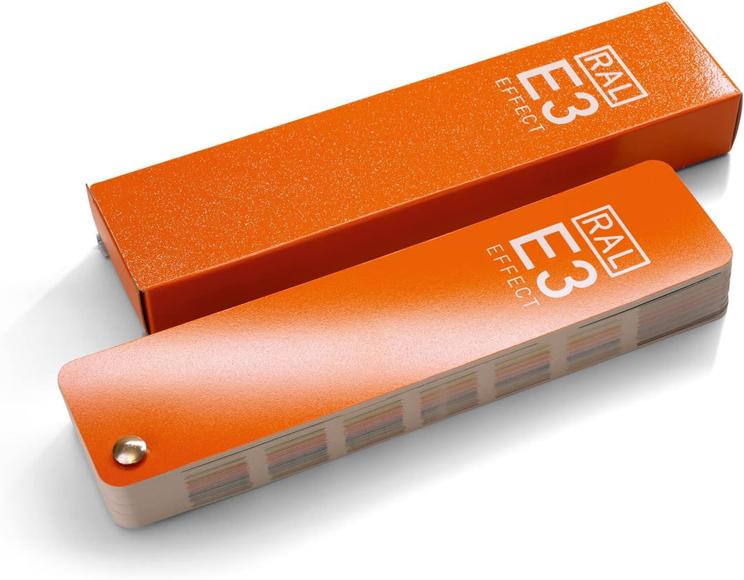 RAL E3 Farbfächer, 70 Metallic-Farben glänzend, 420 Uni-Farben