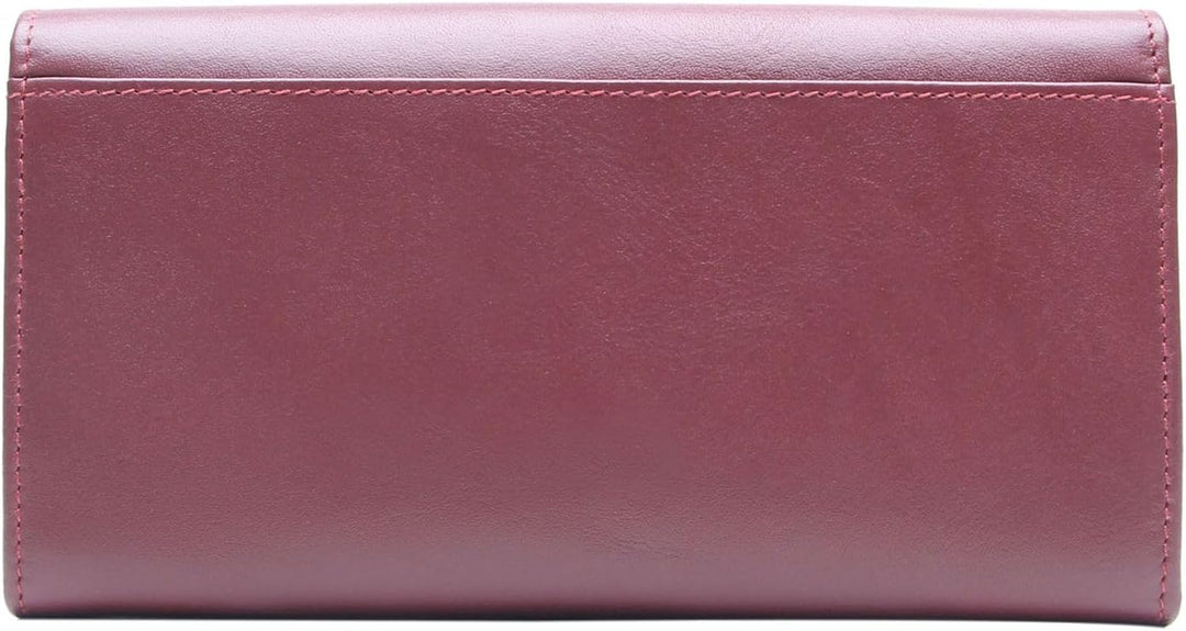 Esquire Peru Geldbörse RFID Leder 18,5 cm Einheitsgrösse Rot Rot, Einheitsgrösse Rot Rot
