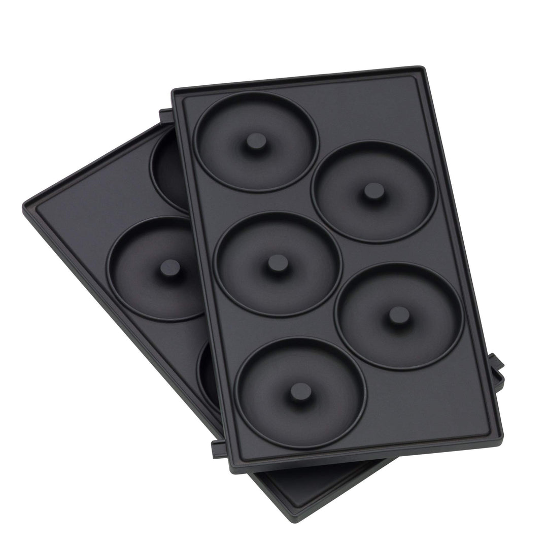 WMF Lono Snack Master Zubehör, Donut Maker, Donut Platten-Set, 2 abnehmbare Plattensets, antihaftbes