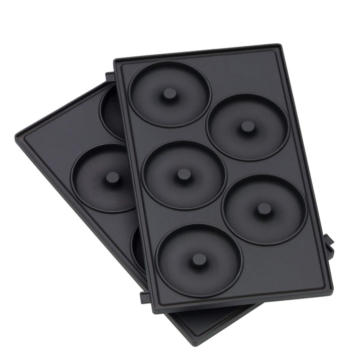 WMF Lono Snack Master Zubehör, Donut Maker, Donut Platten-Set, 2 abnehmbare Plattensets, antihaftbes