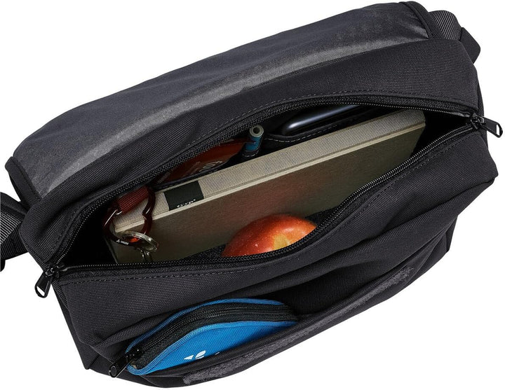 VAUDE Unisex Coreway Shoulderbag 6 Schultertasche Einheitsgrösse Schwarz, Einheitsgrösse Schwarz