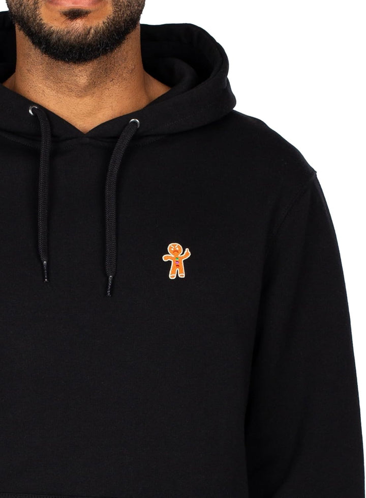 IRIEDAILY Cookieman Hoodie M Schwarz, M Schwarz