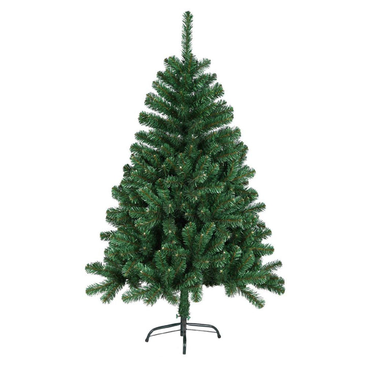 HENGMEI 240cm PVC Weihnachtsbaum Tannenbaum Christbaum Grün künstlicher mit Metallständer ca. 880 Sp