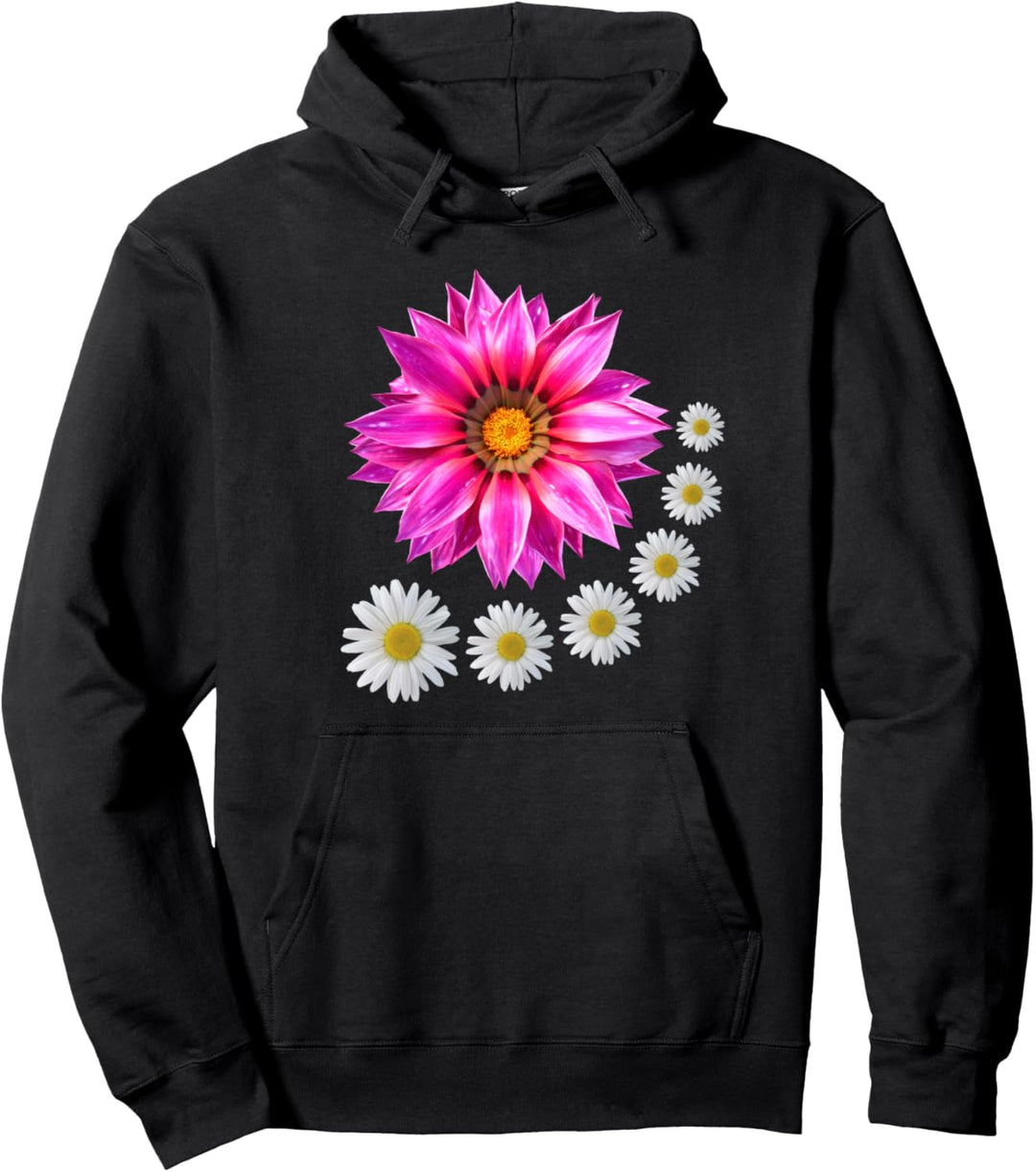 Gazanien Margeriten Blumenmuster Gazanie Gänseblümchen Blume Pullover Hoodie