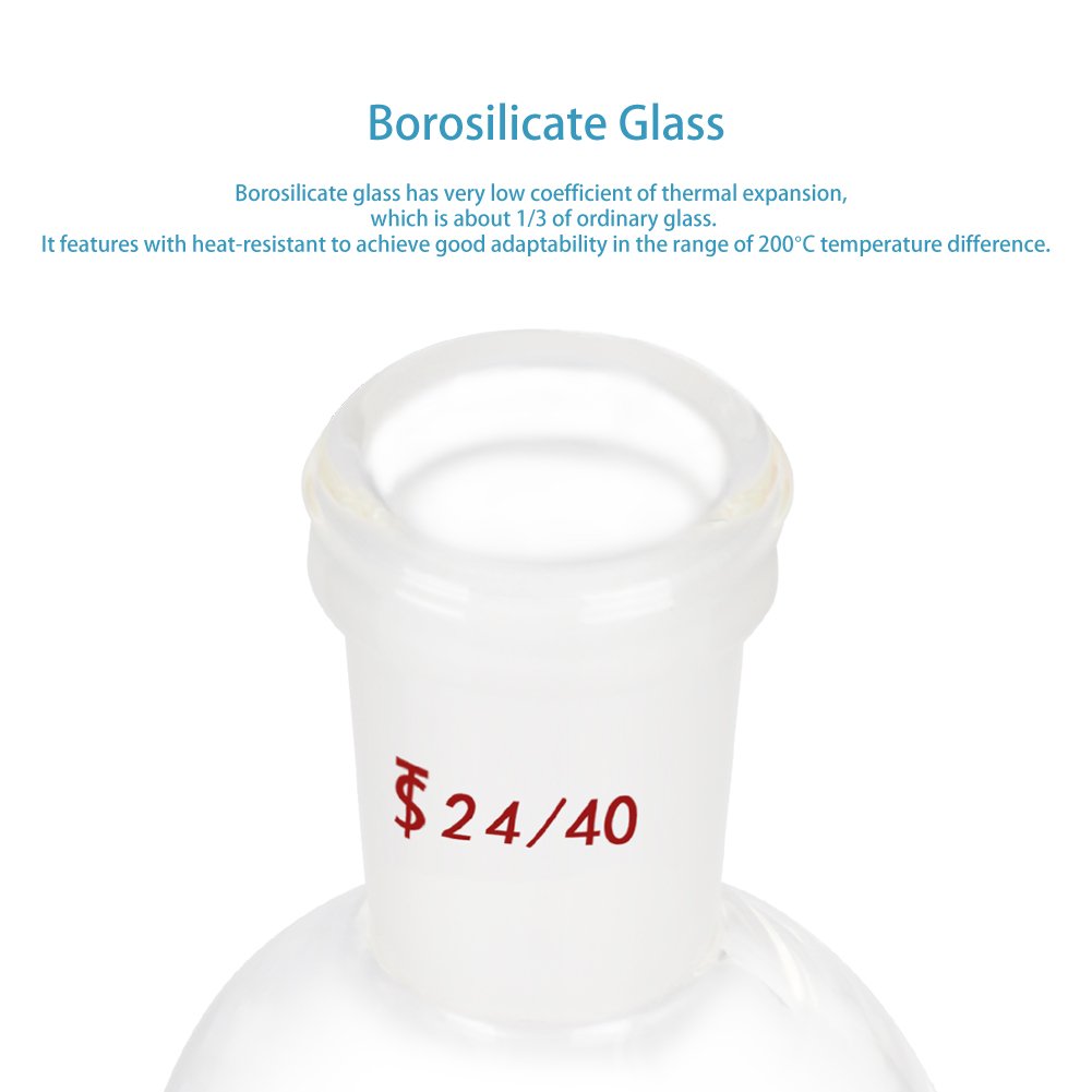 stonylab Rotationsverdampfer Bump Trap 24/40 äusseres oberes Gelenk, 24/40 Standard Konus inneres un
