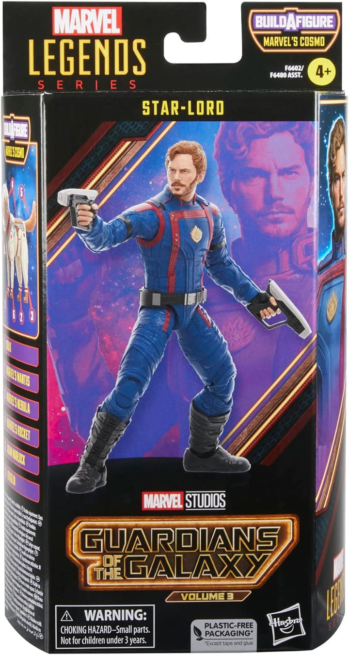 Marvel Legends Series Star-Lord, 15 cm grosse Action-Figur zu Guardians of The Galaxy Vol. 3 Einzelb