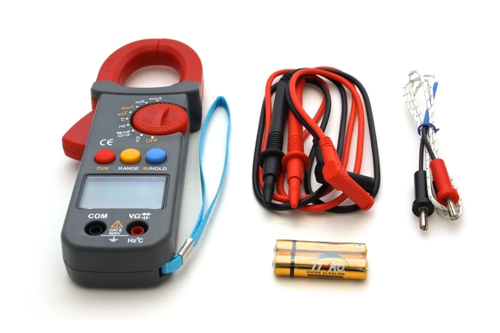 AC/DC Stromzange Zangenmessgerät Digital Multimeter Zangen Messgerät Clampmeter