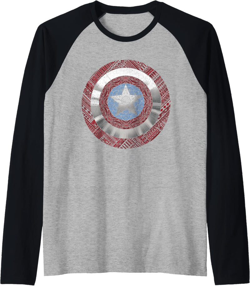 Marvel Captain America Ornate Shield C1 Raglan