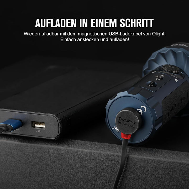 OLIGHT Marauder Mini LED Taschenlampe Super Hell 7000 Lumen 600 Meter Wiederaufladbare Taschenlampe