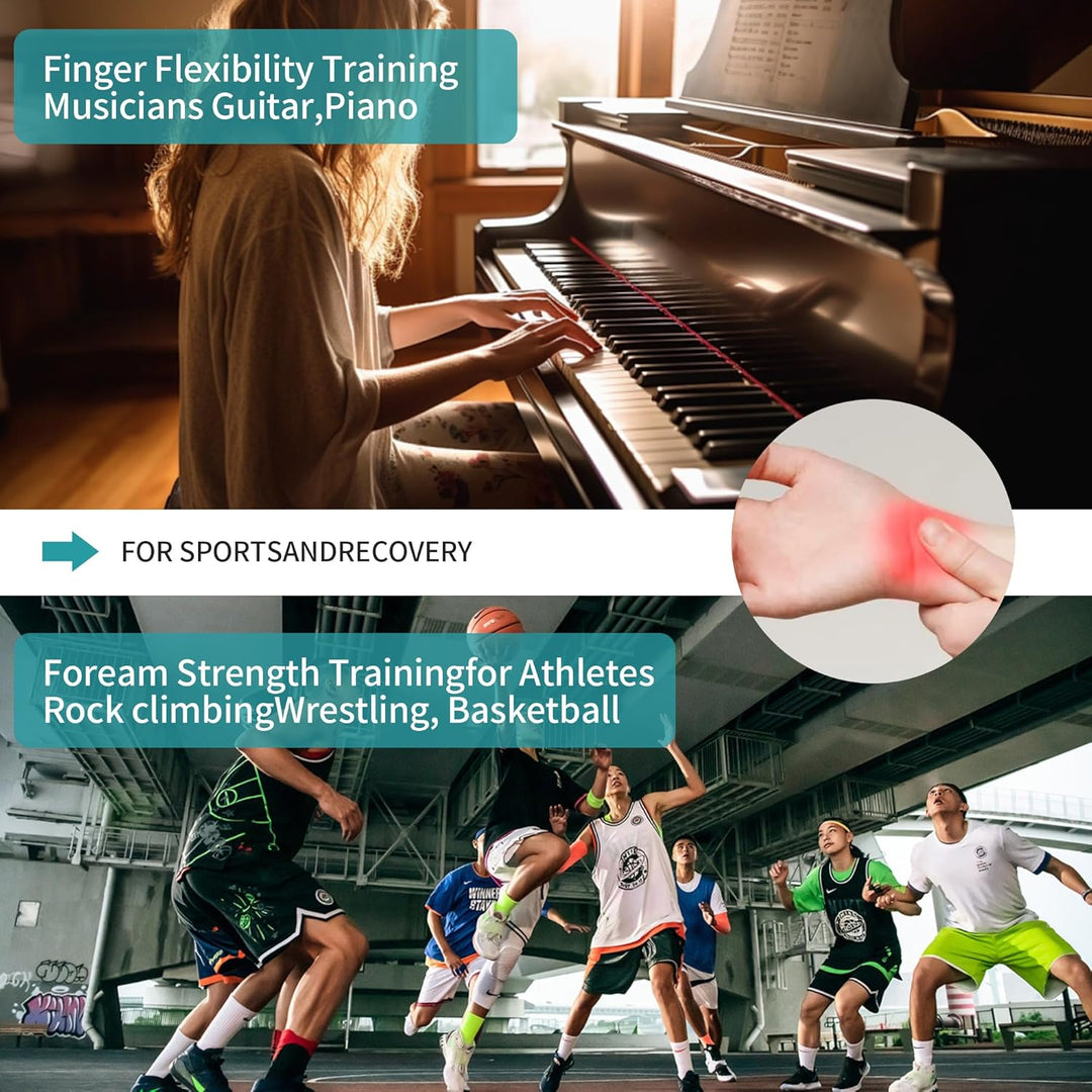 10 Stück Handtrainer Fingertrainer,Eiförmige Griffbälle Drei Widerstandsstufen Handtrainer zur Verbe
