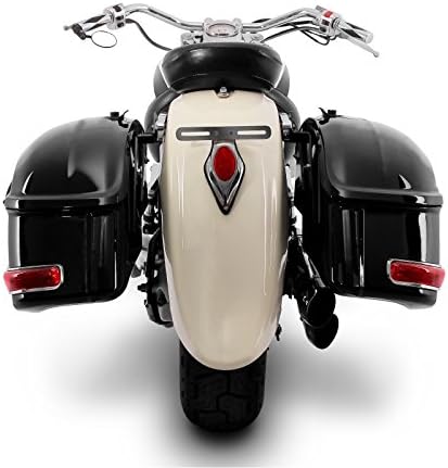 Craftride Seitenkoffer DW je 33l mit Haltesatz für Honda CA 125 Rebel