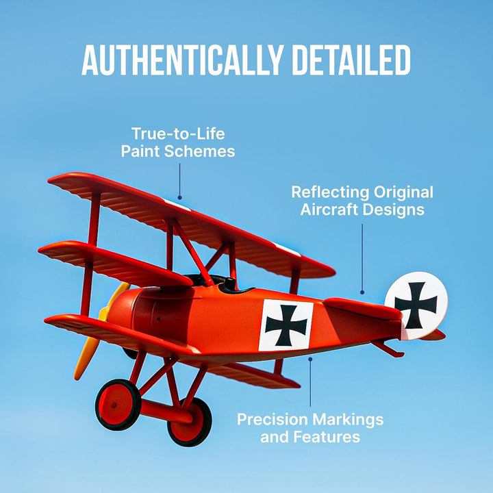 Daron Worldwide Trading Fokker DR.I 1:63 Red Baron Vehicle