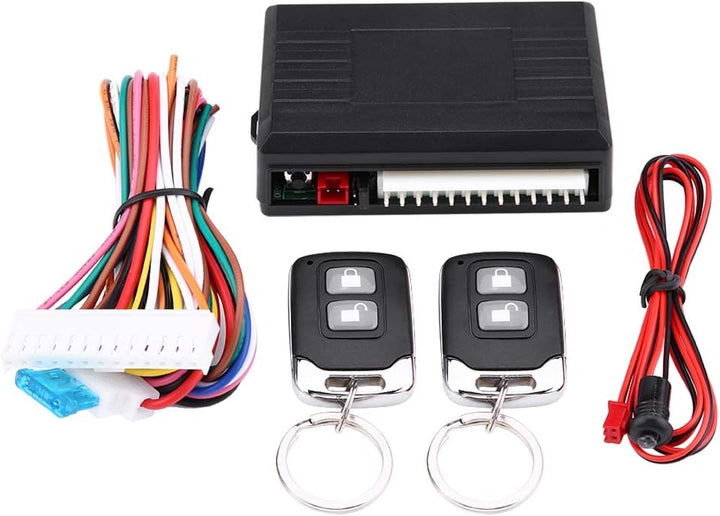 KIMISS Universal Autotürschloss Keyless Entry System, Kofferraumfreigabe Auto Keyless Entry System T