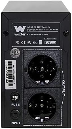 Woxter PE26-062 sistema de alimentación ininterrumpida (UPS) 650 VA, 650 VA