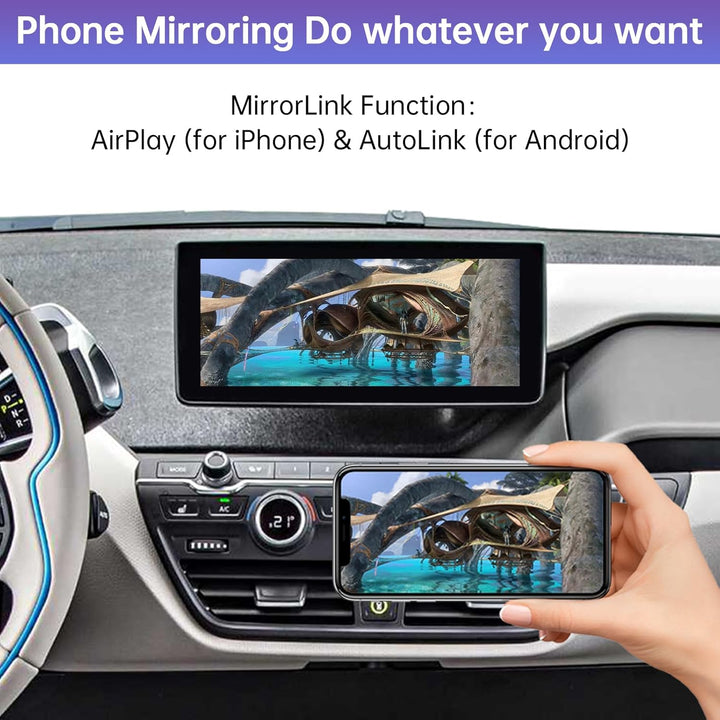Road Top Wireless Carplay Retrofit Kit Decoder für BMW i3 I01 NBT System 2012-2017 Jahr, Unterstützu