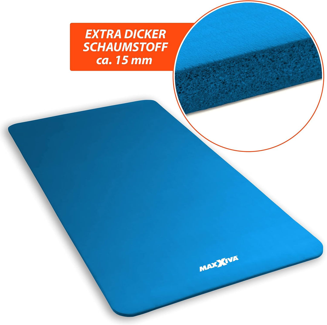 Yogamatte - 190x60x1,5 cm oder 190x100x1,5 cm, mit Tragegurt, Phthalatfrei, Rutschfest, Farbwahl - G