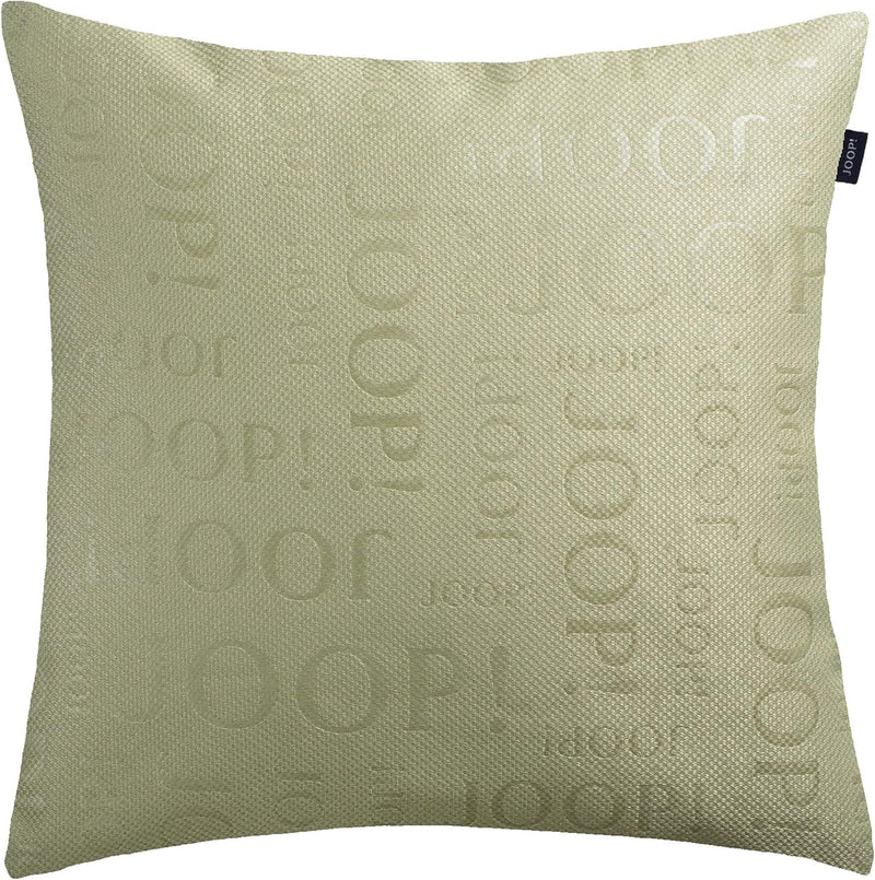 Joop! Kissenhülle Label | 90 Oliv - 40 x 40