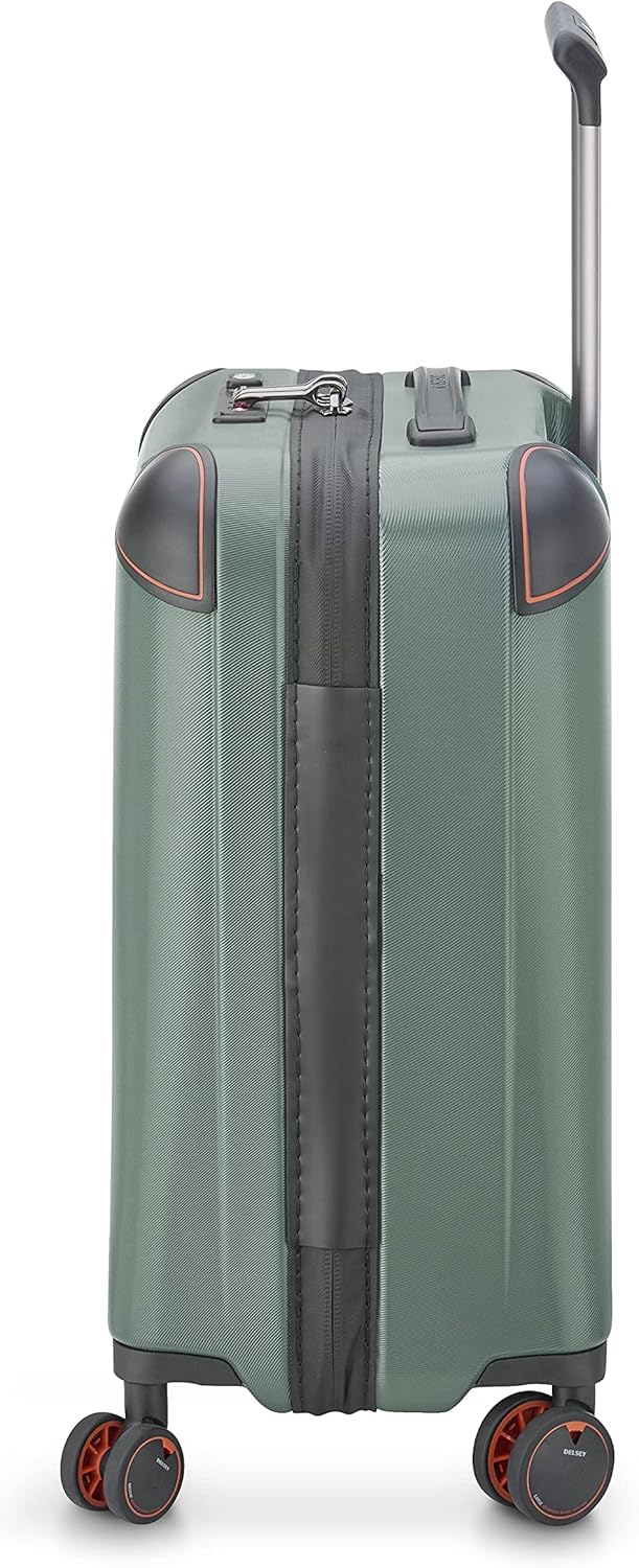 4 DOPPELROLLEN KABINENTROLLEY 55 cm S ( 55cm - 39.8L ) Khaki, S ( 55cm - 39.8L ) Khaki