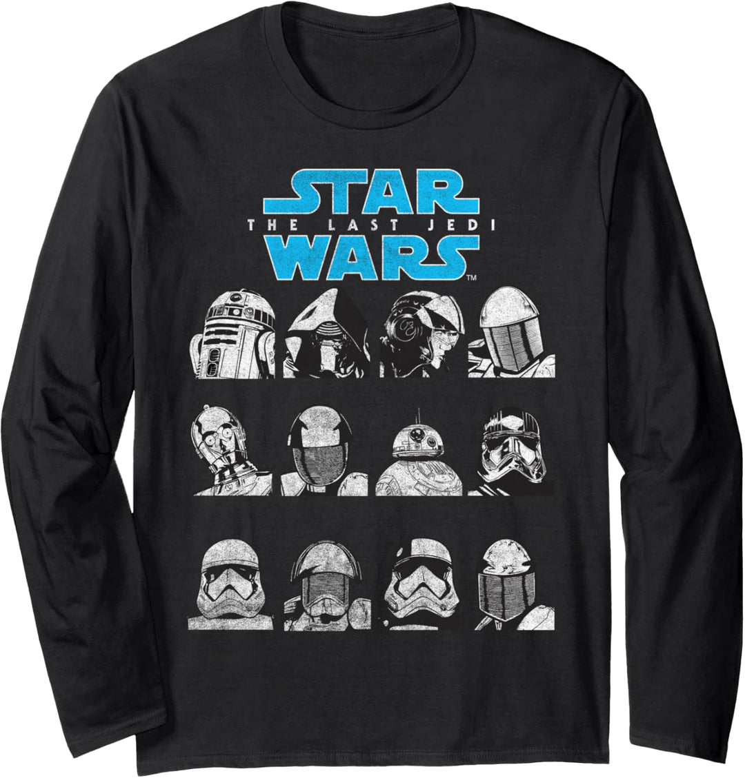 Star Wars: The Last Jedi Star Players Langarmshirt