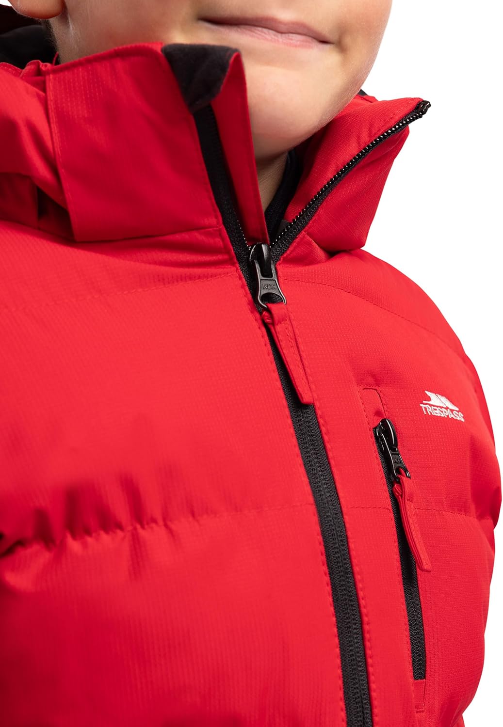 Trespass Jungen Other Jacke 3-4 Jahre Rot, 3-4 Jahre Rot